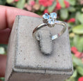 Aquamarine ring