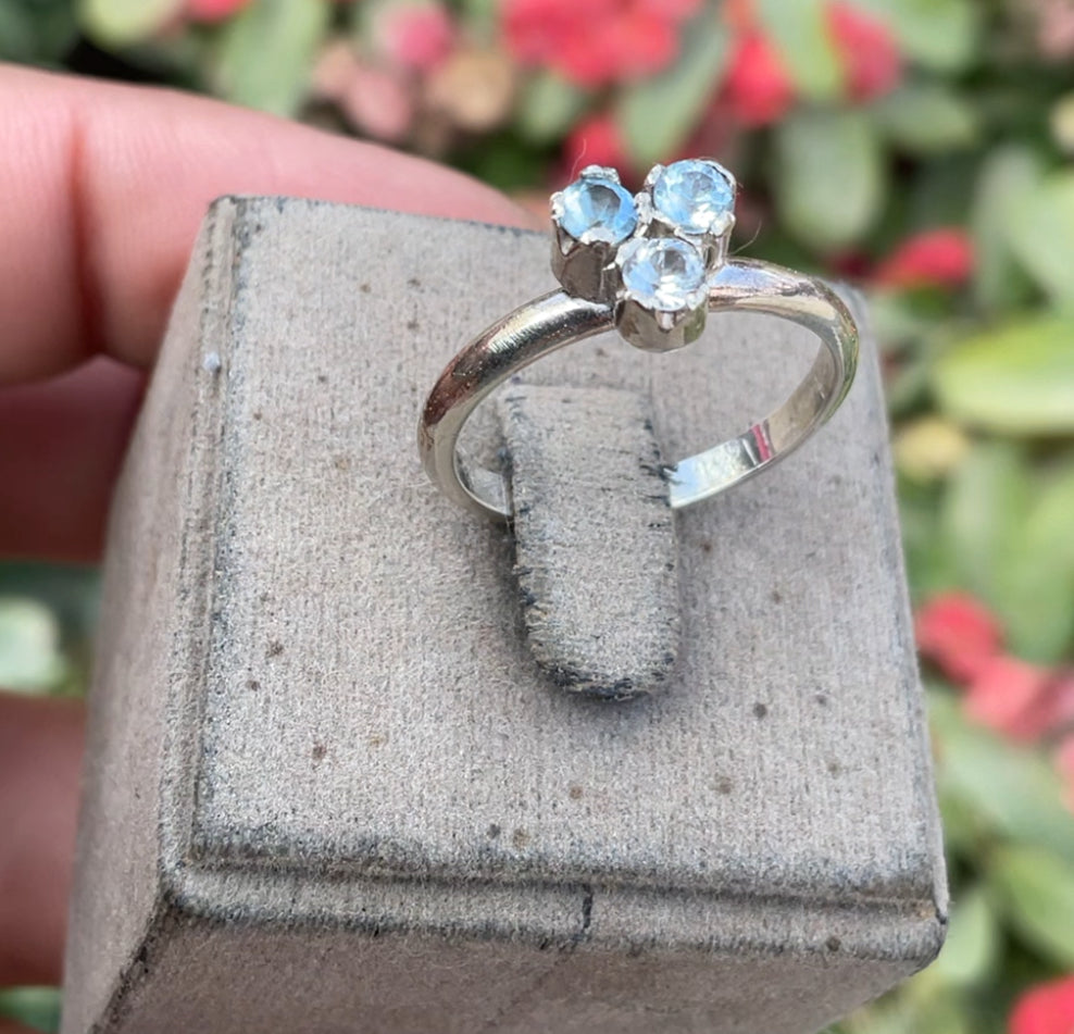 Aquamarine ring