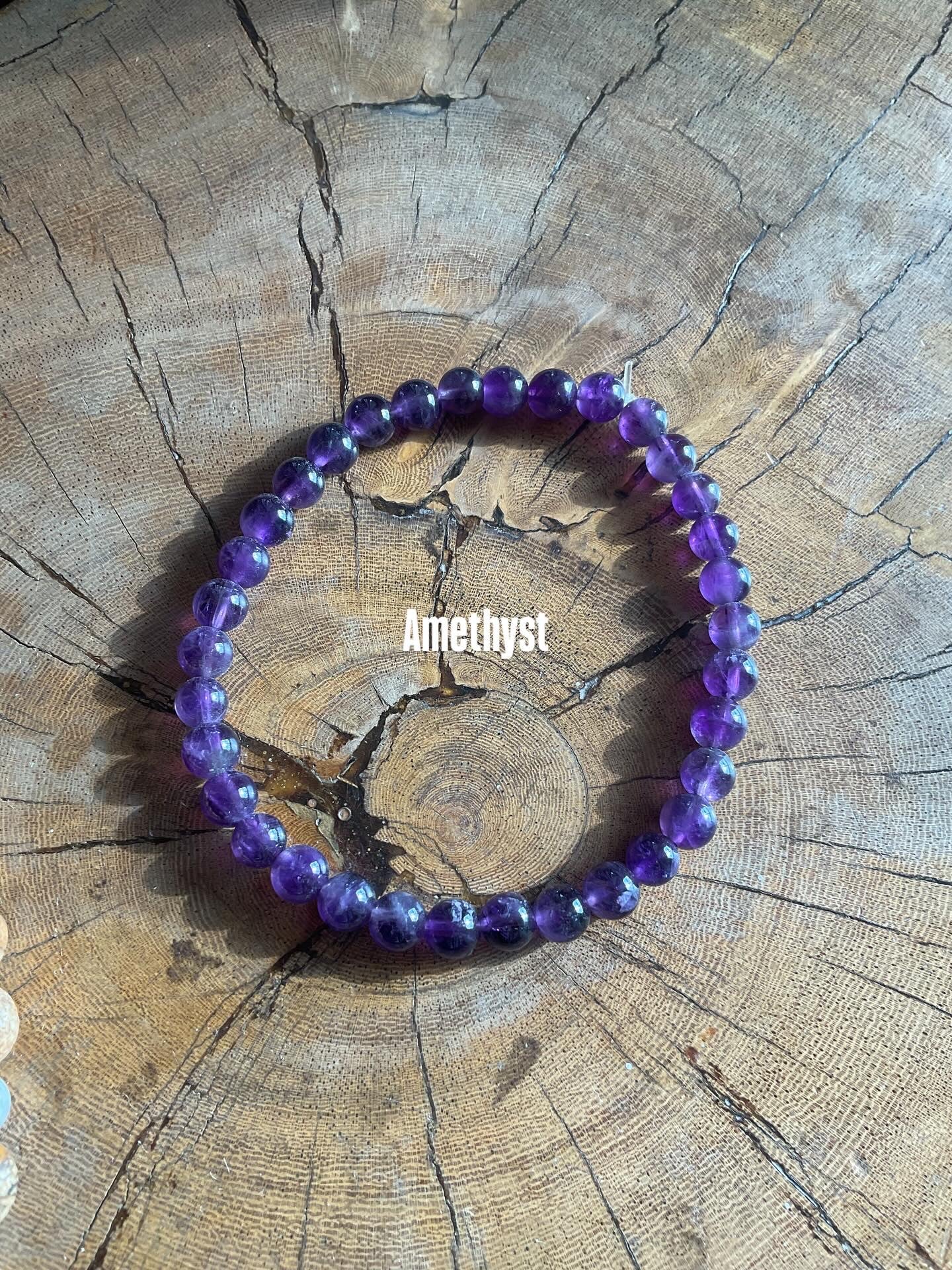 Amethyst bracelet