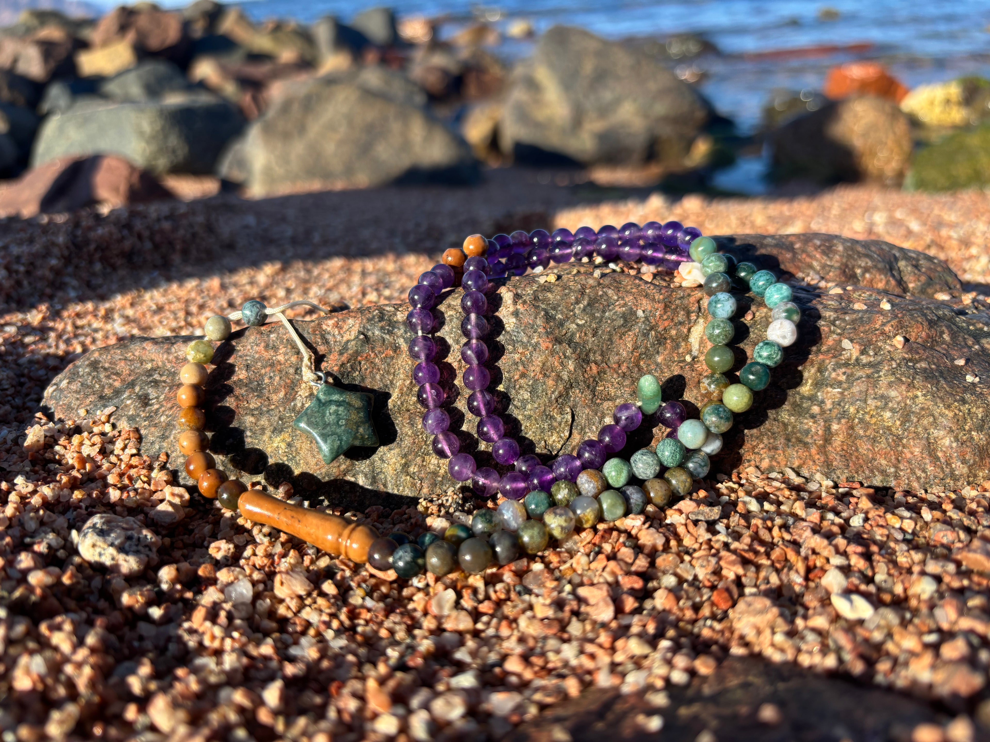 Nature spirit sebha/ prayer beads