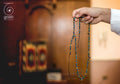 Azurite-malachite and tiger eye Sebha / prayer beads