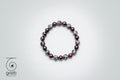 Garnet & snowflake obsidian