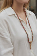 Agate & Unakite prayer beads